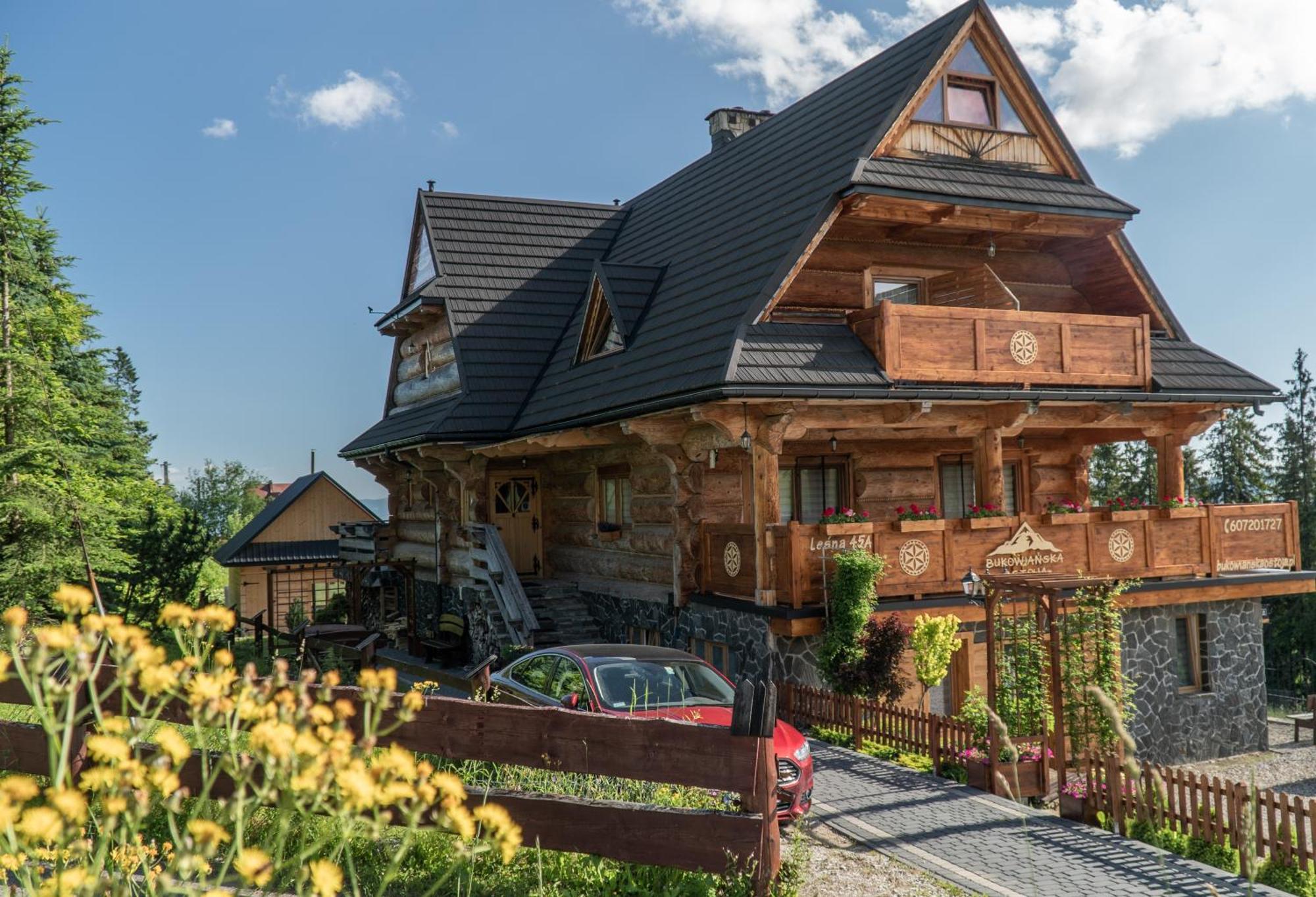 Bukowianska Ostoja - Sauna, Jacuzzi I Balia W Ofercie Bukowina Tatrzańska Exterior foto